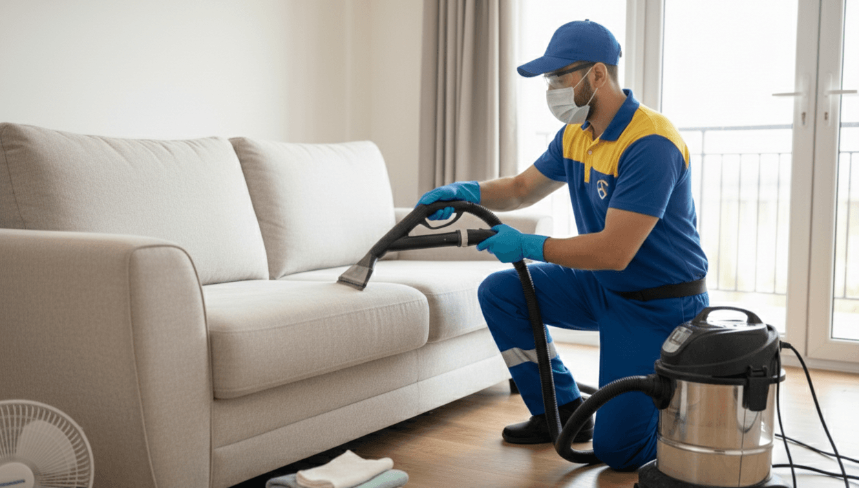 غسيل المفروشات بتقنية 'الجفاف السريع'